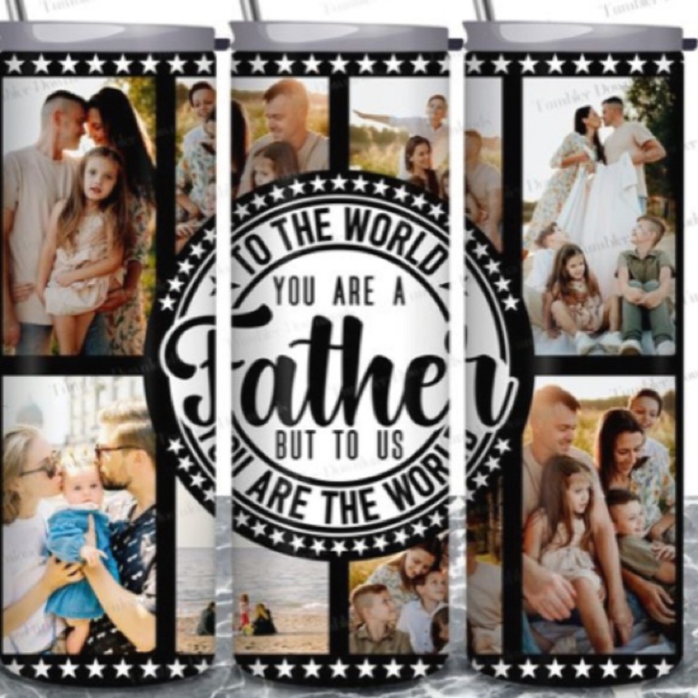 Father'sdesign pick 1  Tumbler - you choose 1design NIB